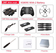 Load image into Gallery viewer, SHARKS BATTLES Foldable Selfie Drone with Wide Angle 2MP HD Camera