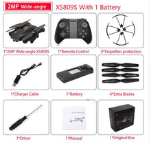 Load image into Gallery viewer, SHARKS BATTLES Foldable Selfie Drone with Wide Angle 2MP HD Camera