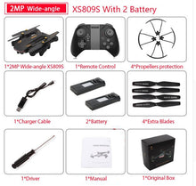 Load image into Gallery viewer, SHARKS BATTLES Foldable Selfie Drone with Wide Angle 2MP HD Camera