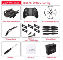 Load image into Gallery viewer, SHARKS BATTLES Foldable Selfie Drone with Wide Angle 2MP HD Camera