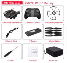 Load image into Gallery viewer, SHARKS BATTLES Foldable Selfie Drone with Wide Angle 2MP HD Camera