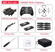 Load image into Gallery viewer, SHARKS BATTLES Foldable Selfie Drone with Wide Angle 2MP HD Camera