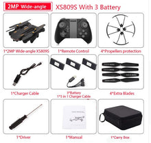 Load image into Gallery viewer, SHARKS BATTLES Foldable Selfie Drone with Wide Angle 2MP HD Camera