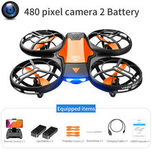 Load image into Gallery viewer, NEW V8 Mini Drone 4K 1080P HD Camera WiFi Fpv Air Pressure Altitude Hold Black Quadcopter RC Drone Toy