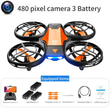 Load image into Gallery viewer, NEW V8 Mini Drone 4K 1080P HD Camera WiFi Fpv Air Pressure Altitude Hold Black Quadcopter RC Drone Toy