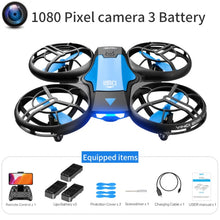 Load image into Gallery viewer, NEW V8 Mini Drone 4K 1080P HD Camera WiFi Fpv Air Pressure Altitude Hold Black Quadcopter RC Drone Toy
