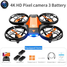 Load image into Gallery viewer, NEW V8 Mini Drone 4K 1080P HD Camera WiFi Fpv Air Pressure Altitude Hold Black Quadcopter RC Drone Toy