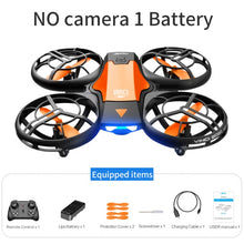 Load image into Gallery viewer, NEW V8 Mini Drone 4K 1080P HD Camera WiFi Fpv Air Pressure Altitude Hold Black Quadcopter RC Drone Toy