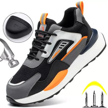 Load image into Gallery viewer, High Quality Indestructible Safety Shoes Work Sneakers Light Security Boots Steel Toe
