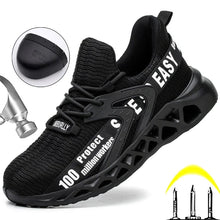 Load image into Gallery viewer, Fashion Light Safety Shoes Comfortable Puncture-Proof Non-Slip Work Shoes
