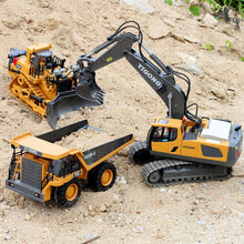 Load image into Gallery viewer, RC Excavator Dumper Radio Control Crawler Truck Bulldozer
