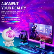 Load image into Gallery viewer, Astronaut Galaxy Starry Projector - Night Lamp with Remote and Timer for Starlit Bedroom Decor - Ideal Decorative Gift for Kids
