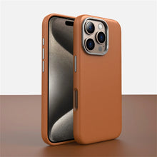 Load image into Gallery viewer, Luxury Business Leather Magnetic Case For iPhone 16 Plus 15 14 Pro Max
