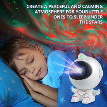 Load image into Gallery viewer, Astronaut Galaxy Starry Projector - Night Lamp with Remote and Timer for Starlit Bedroom Decor - Ideal Decorative Gift for Kids
