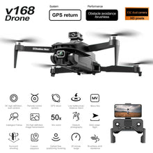 Load image into Gallery viewer, Professional V168 GPS Drone 8K HD Camera
