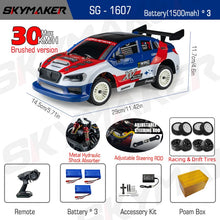 Load image into Gallery viewer, High Speed 2.4G Brushless 4WD Drift Remote Control Racing Car
