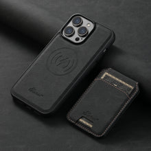 Load image into Gallery viewer, Wallet Leather Phone Case Magnetic Card Holder Pocket For iPhone 12 13 14 16 ProMax 15 Plus
