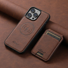 Load image into Gallery viewer, Wallet Leather Phone Case Magnetic Card Holder Pocket For iPhone 12 13 14 16 ProMax 15 Plus
