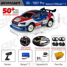 Load image into Gallery viewer, High Speed 2.4G Brushless 4WD Drift Remote Control Racing Car
