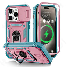 Load image into Gallery viewer, Military Grade Armor Case For iPhone 16 15 14 13 12 11 Pro XS Max XR Plus
