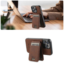 Load image into Gallery viewer, Wallet Leather Phone Case Magnetic Card Holder Pocket For iPhone 12 13 14 16 ProMax 15 Plus
