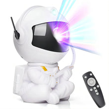 Load image into Gallery viewer, Astronaut Galaxy Starry Projector - Night Lamp with Remote and Timer for Starlit Bedroom Decor - Ideal Decorative Gift for Kids
