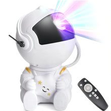 Load image into Gallery viewer, Astronaut Galaxy Starry Projector - Night Lamp with Remote and Timer for Starlit Bedroom Decor - Ideal Decorative Gift for Kids
