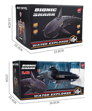 Load image into Gallery viewer, The NEW 2.4G Remote Control Four Way Shark Spoof Water Toy
