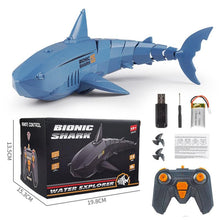 Load image into Gallery viewer, The NEW 2.4G Remote Control Four Way Shark Spoof Water Toy
