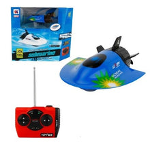 Load image into Gallery viewer, Mini RC Submarine Toy Waterproof Radio Speedboat
