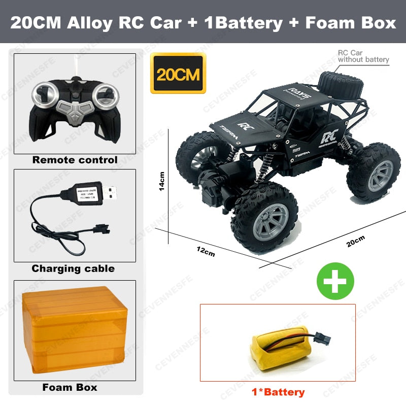 4WD RC Off-Road Truck Updated Version for Children