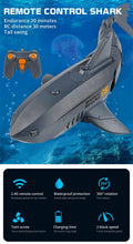 Load image into Gallery viewer, The NEW 2.4G Remote Control Four Way Shark Spoof Water Toy
