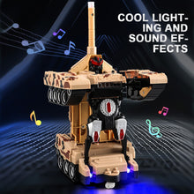 Load image into Gallery viewer, Transformers RC Battle Tank Electric Transformation Tank Robot
