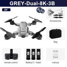 Load image into Gallery viewer, New Q6 8K HD Dual Camera GPS Professional Drone
