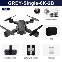 Load image into Gallery viewer, New Q6 8K HD Dual Camera GPS Professional Drone
