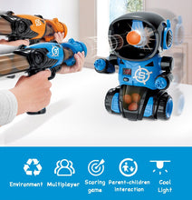 Load image into Gallery viewer, Space Robot Air-Powered Shooting Gun With Soft Bullet Ball
