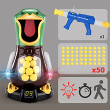 Load image into Gallery viewer, Hungry Shooting Duck Toy Air-powered Gun With Soft Bullet Ball
