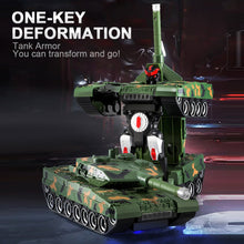 Load image into Gallery viewer, Transformers RC Battle Tank Electric Transformation Tank Robot
