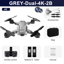 Load image into Gallery viewer, New Q6 8K HD Dual Camera GPS Professional Drone
