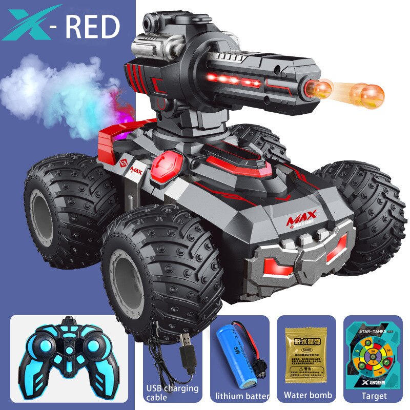 Water Bomb Tank Toy with Electric Gesture and Remote Control