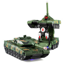 Load image into Gallery viewer, Transformers RC Battle Tank Electric Transformation Tank Robot
