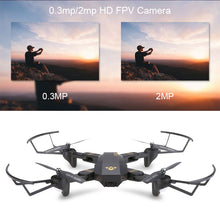 Load image into Gallery viewer, Prowler S8 Foldable Camera Drone Quadcopter
