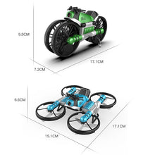 Load image into Gallery viewer, Gesture Folding Motorcycle Quadcopter Drone
