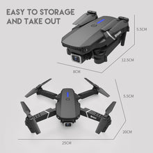 Load image into Gallery viewer, Mini Drone Led Light Dual 4K Camera RC Quadcopter Long Flying Time
