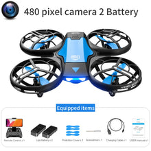 Load image into Gallery viewer, NEW V8 Mini Drone 4K 1080P HD Camera WiFi Fpv Air Pressure Altitude Hold Black Quadcopter RC Drone Toy
