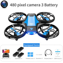 Load image into Gallery viewer, NEW V8 Mini Drone 4K 1080P HD Camera WiFi Fpv Air Pressure Altitude Hold Black Quadcopter RC Drone Toy
