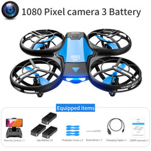 Load image into Gallery viewer, NEW V8 Mini Drone 4K 1080P HD Camera WiFi Fpv Air Pressure Altitude Hold Black Quadcopter RC Drone Toy
