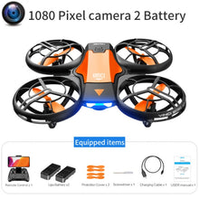 Load image into Gallery viewer, NEW V8 Mini Drone 4K 1080P HD Camera WiFi Fpv Air Pressure Altitude Hold Black Quadcopter RC Drone Toy
