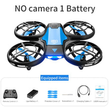 Load image into Gallery viewer, NEW V8 Mini Drone 4K 1080P HD Camera WiFi Fpv Air Pressure Altitude Hold Black Quadcopter RC Drone Toy
